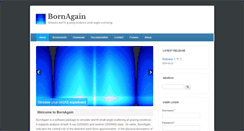 Desktop Screenshot of bornagainproject.org