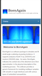 Mobile Screenshot of bornagainproject.org