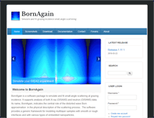 Tablet Screenshot of bornagainproject.org